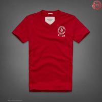 heren fitch v-hals korte tees est 1892 rood Store Enschede gm1ag624